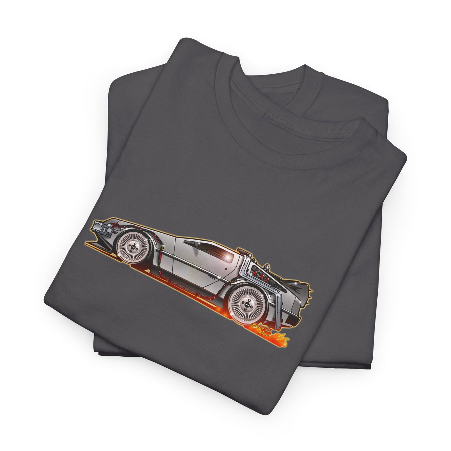 BACK TO THE FUTURE DELOREAN Time Machine Concept Art Tee Shirt 11 Colors