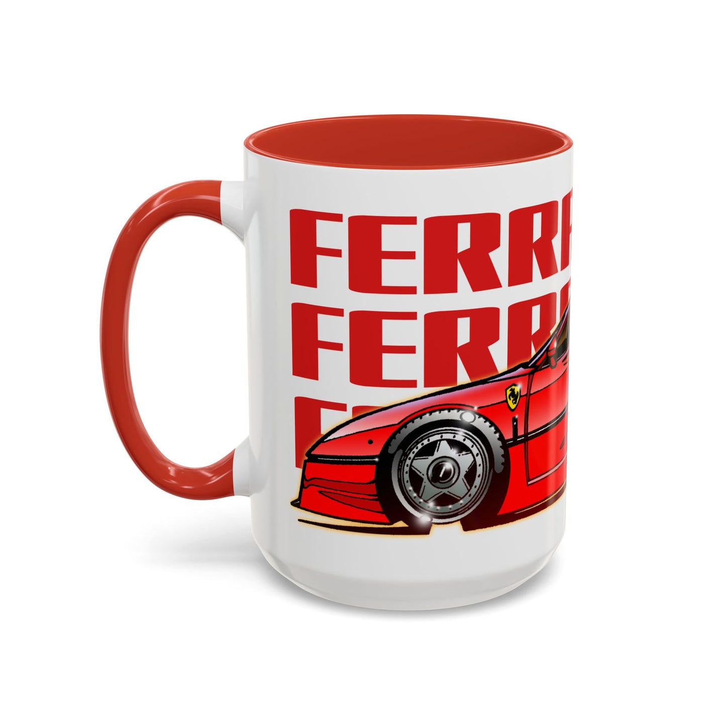 FERRARI F40 Supercar Collectible Coffee Art Mug - 2 Sizes