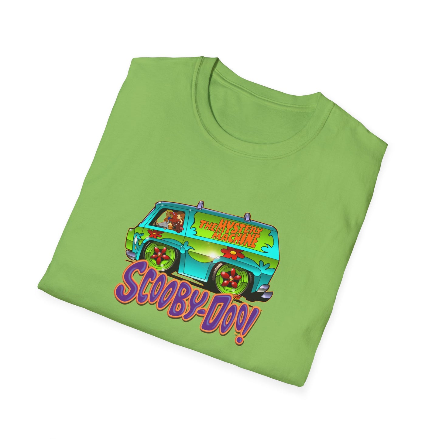 SCOOBY DOO MYSTERY MACHINE VAN Concept Art Softstyle T-Shirt 12 Colors