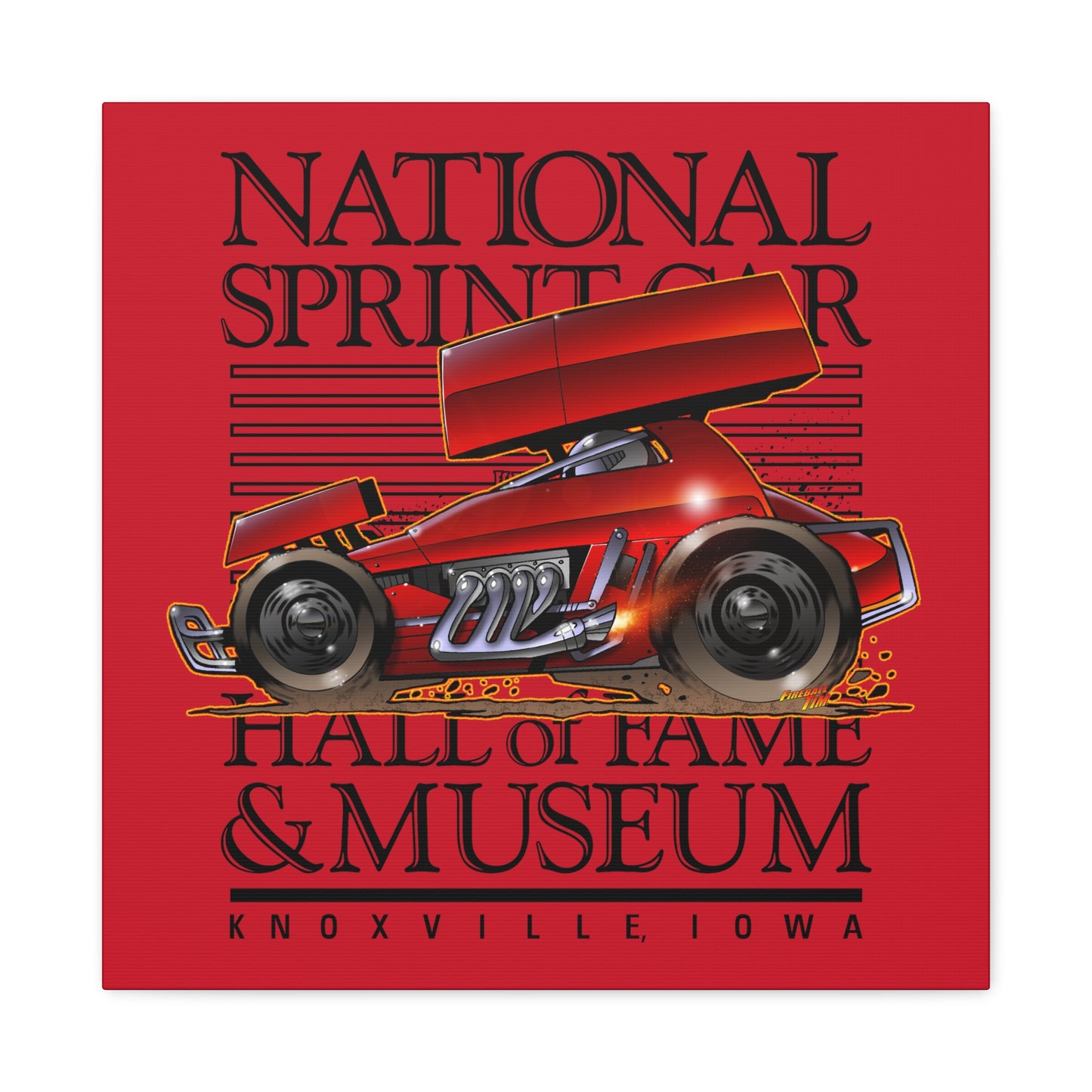 National Sprint Car Hall of Fame Canvas Art