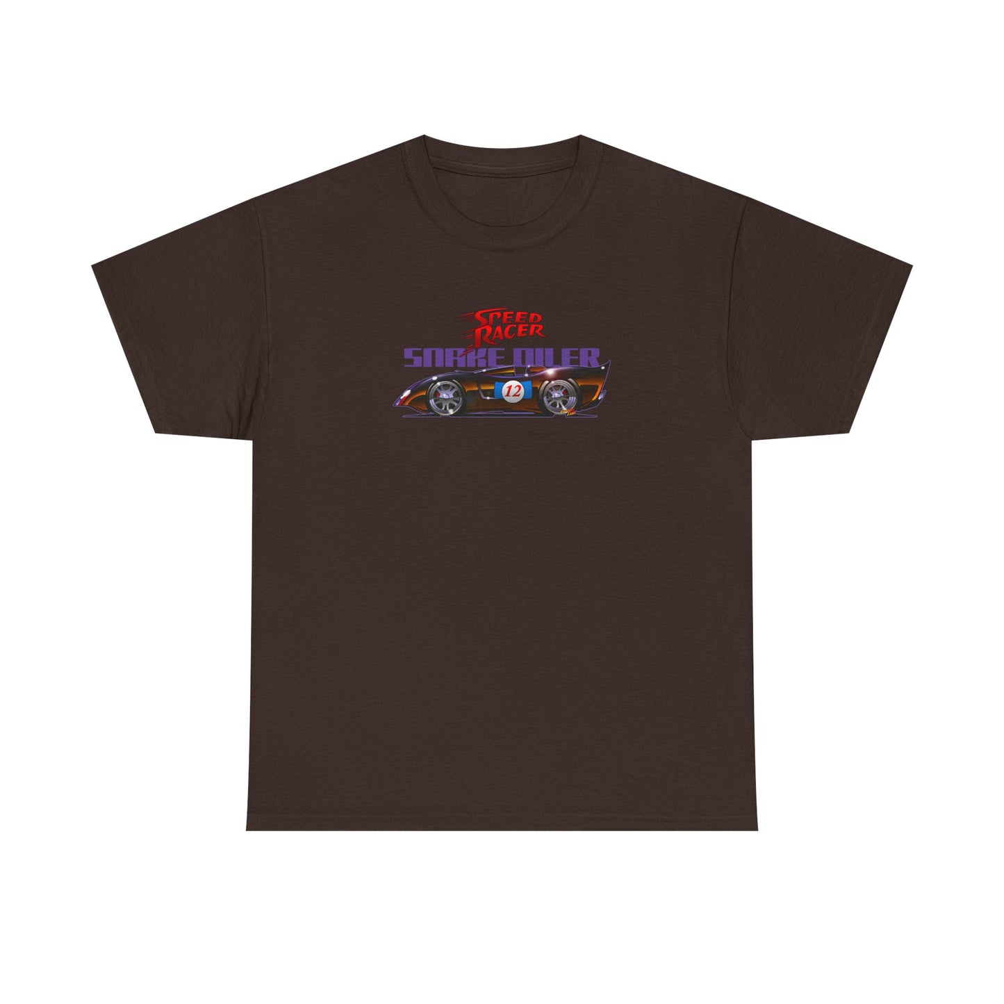 SPEED RACER SNAKE OILER TV Car Fireball Art Tee Shirt - Multiple Sizes