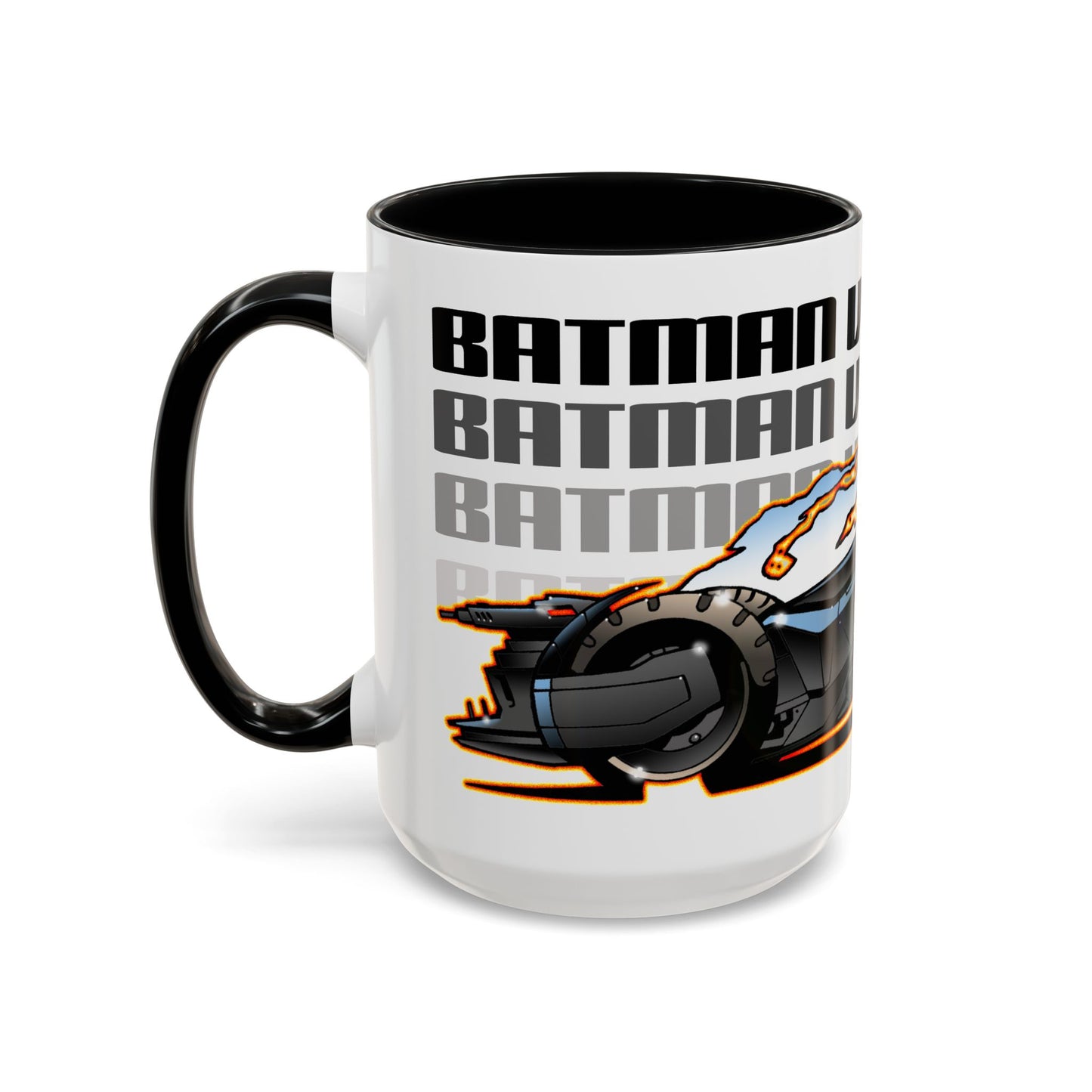 BATMAN VS SUPERMAN BATMOBILE Collectible Art Coffee Mug - 2 Sizes