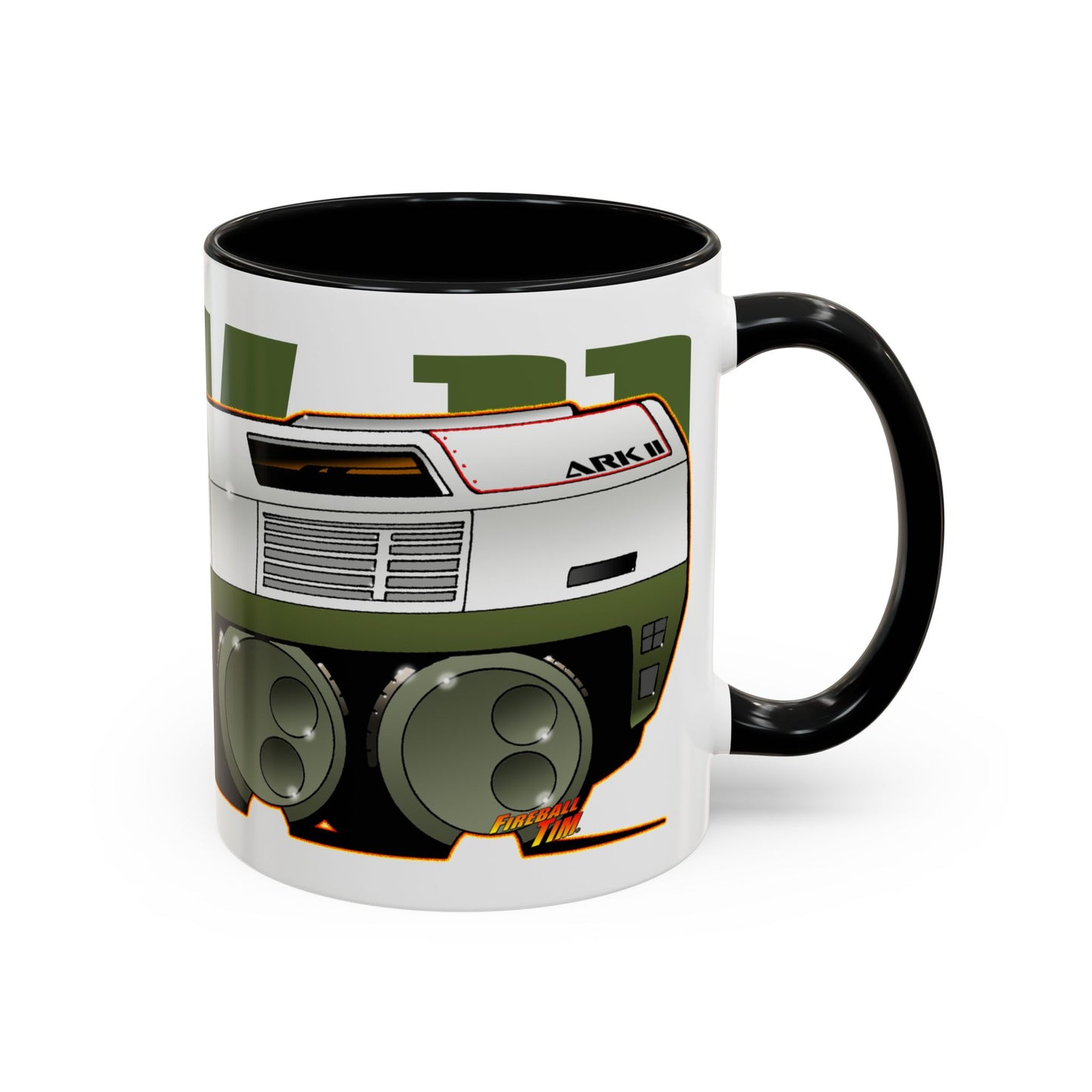 ARK II TV Car Collectible Coffee Art Mug 2 Sizes