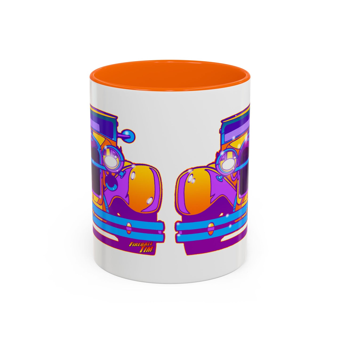 FORD 1930 Hot Rod Classic Car Fireball Art Coffee Mug - 2 Sizes