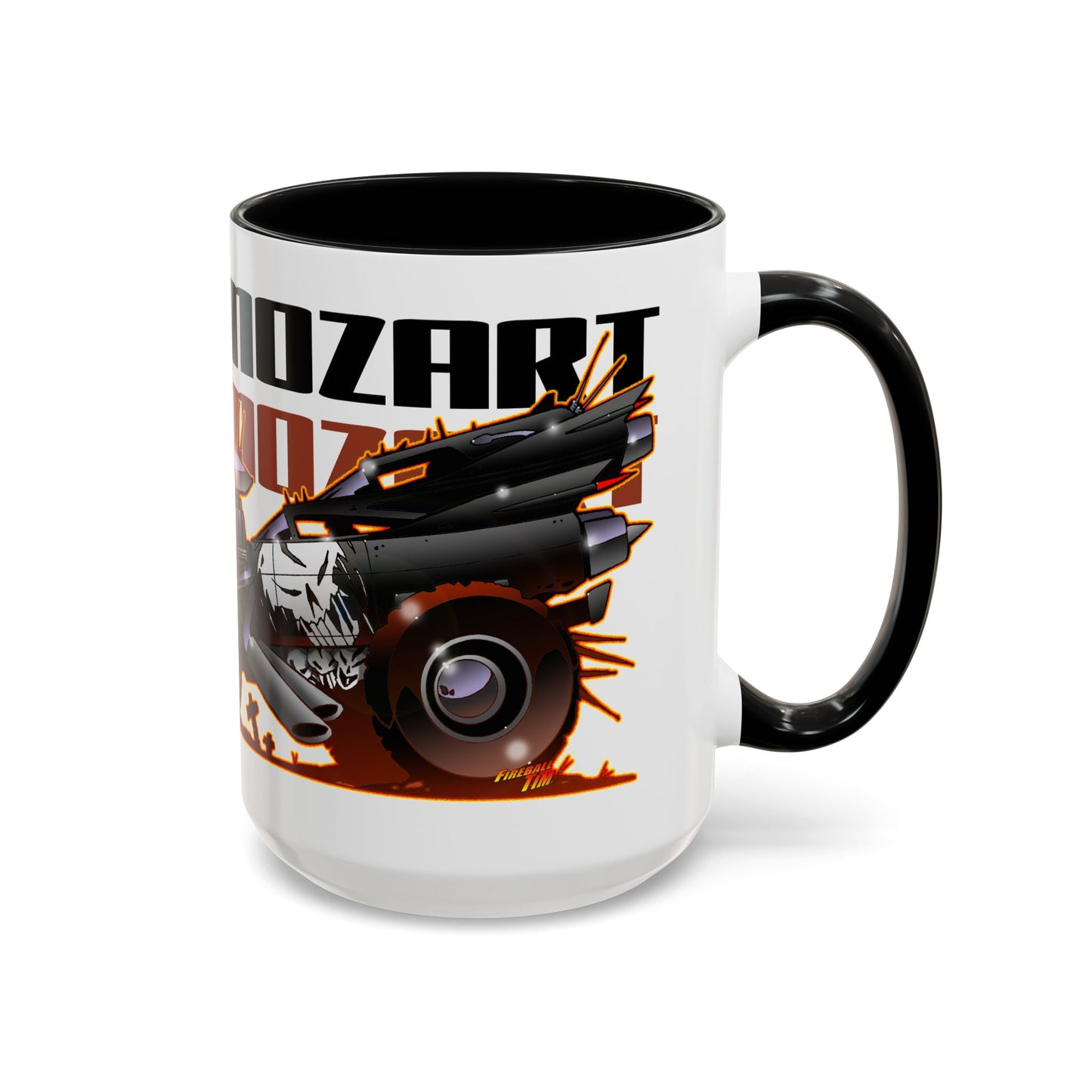 CADILLAC MAX by Gokart Mozart Fireball Art Coffee Mug (11/15oz)