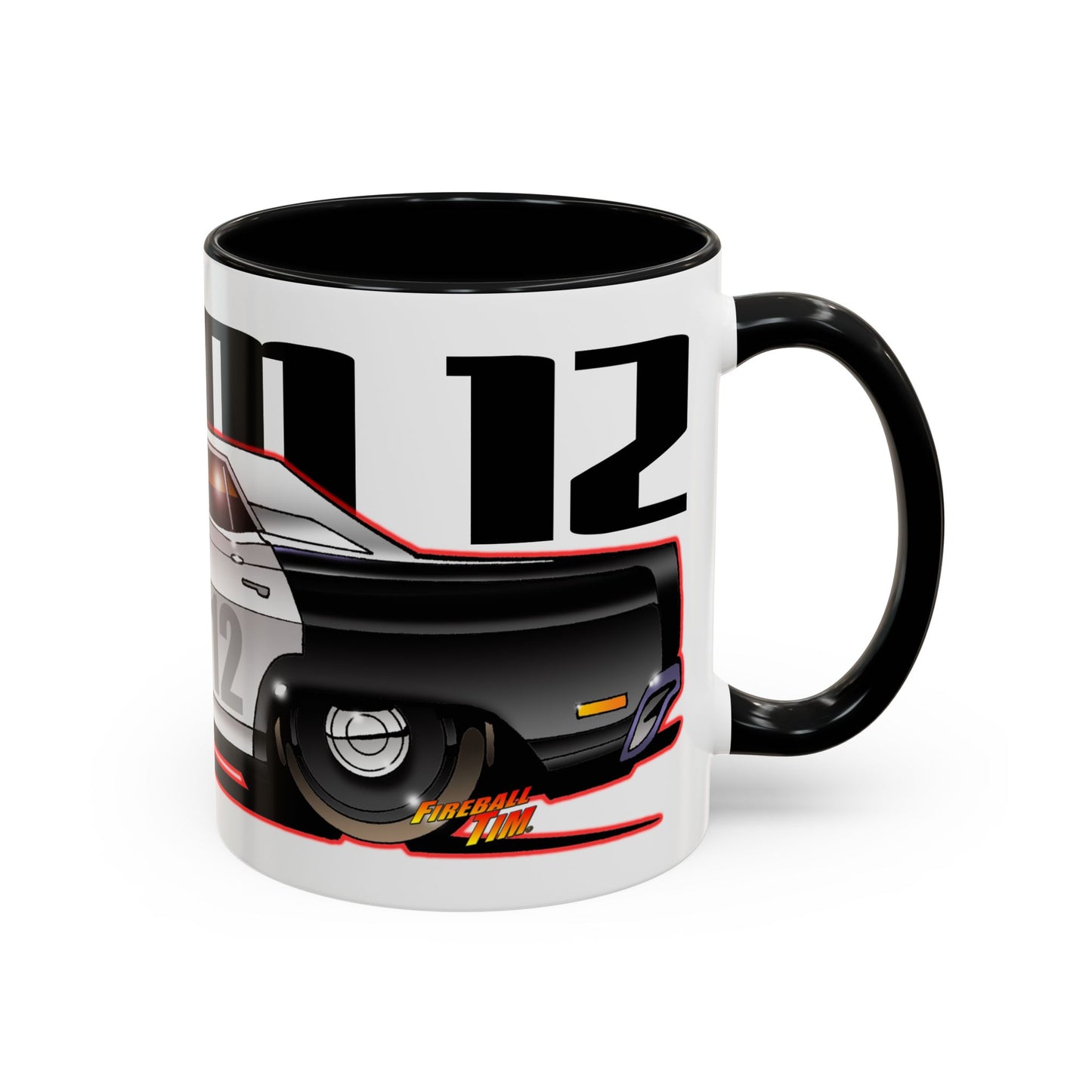ADAM 12 PLYMOUTH Police Car Collectible Fireball Art Coffee Mug - 2 Sizes