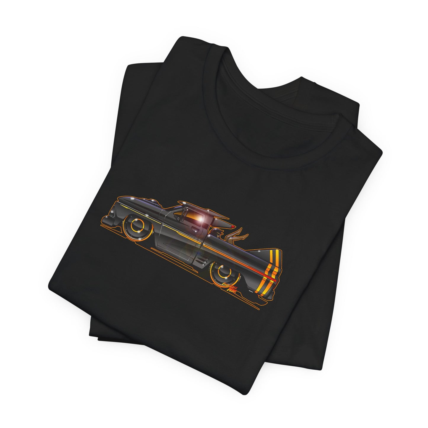 CHEVROLET C10 1960 Stinger Pickup Truck Concept Art Custom Short Sleeve Tee 8 Colors