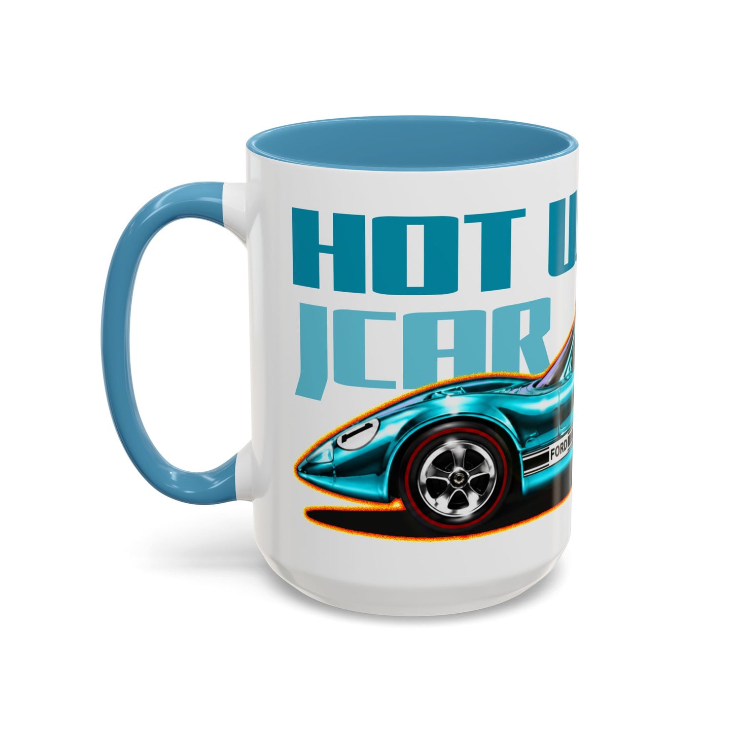 HOT WHEELS Sweet 16 JCAR Collectible Fireball Art Coffee Mug - 2 Sizes