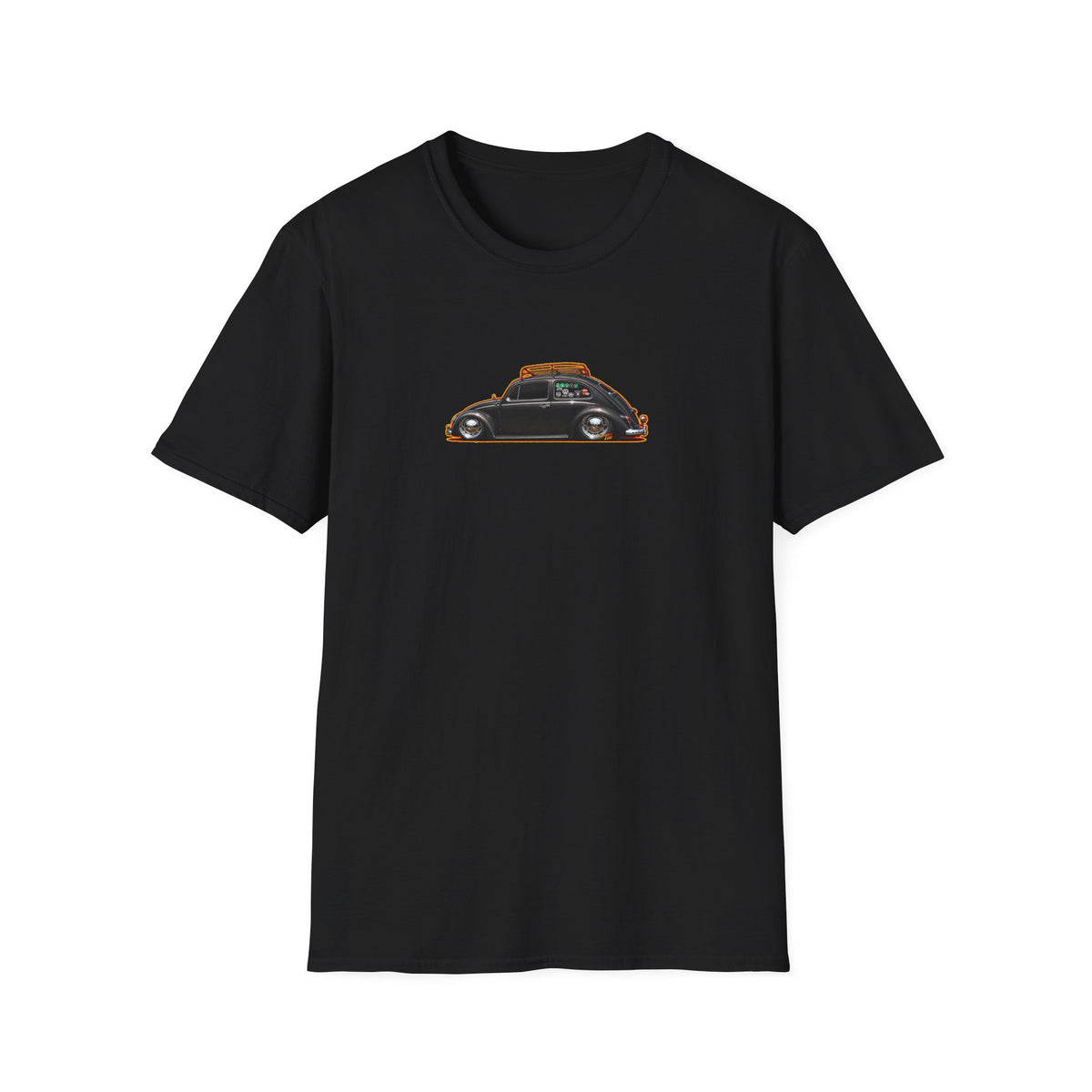 AIRKOOLED KLASSICS Custom VW Bug Collectible Fireball Art Tee Shirt