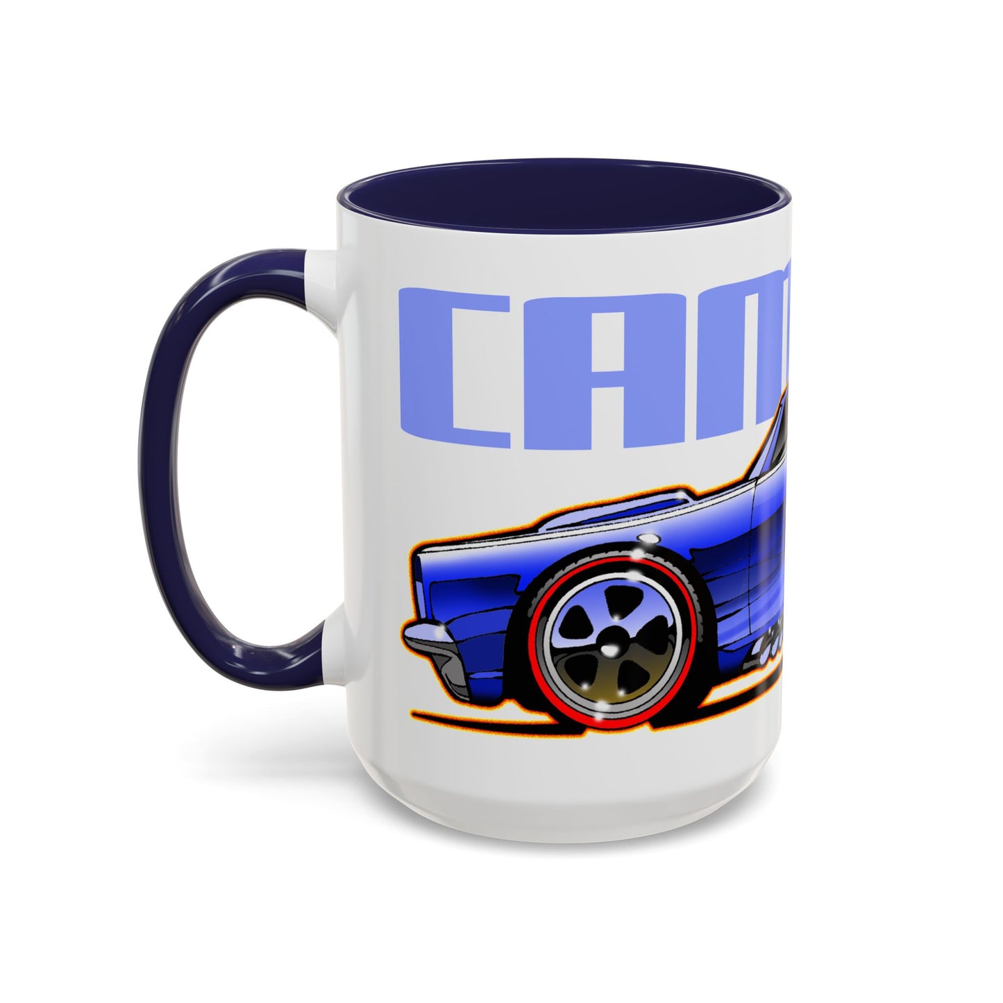 HOT WHEELS CAMARO Custom Collectible Fireball Art Coffee Mug - 2 Sizes