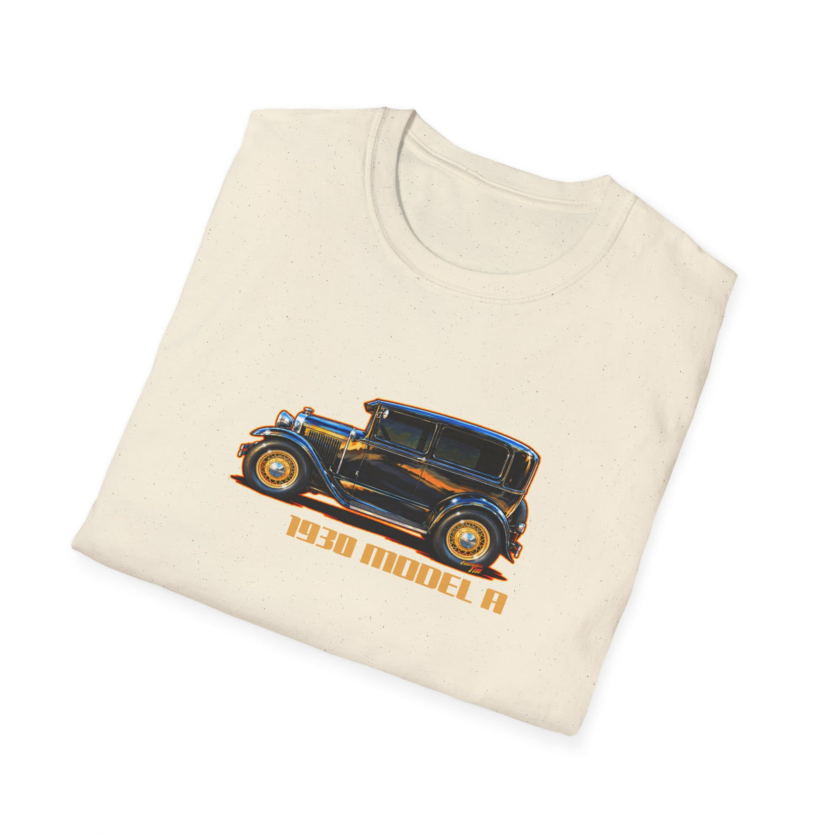 FORD MODEL A 1930 Vintage Collectible Fireball Art TeeShirt
