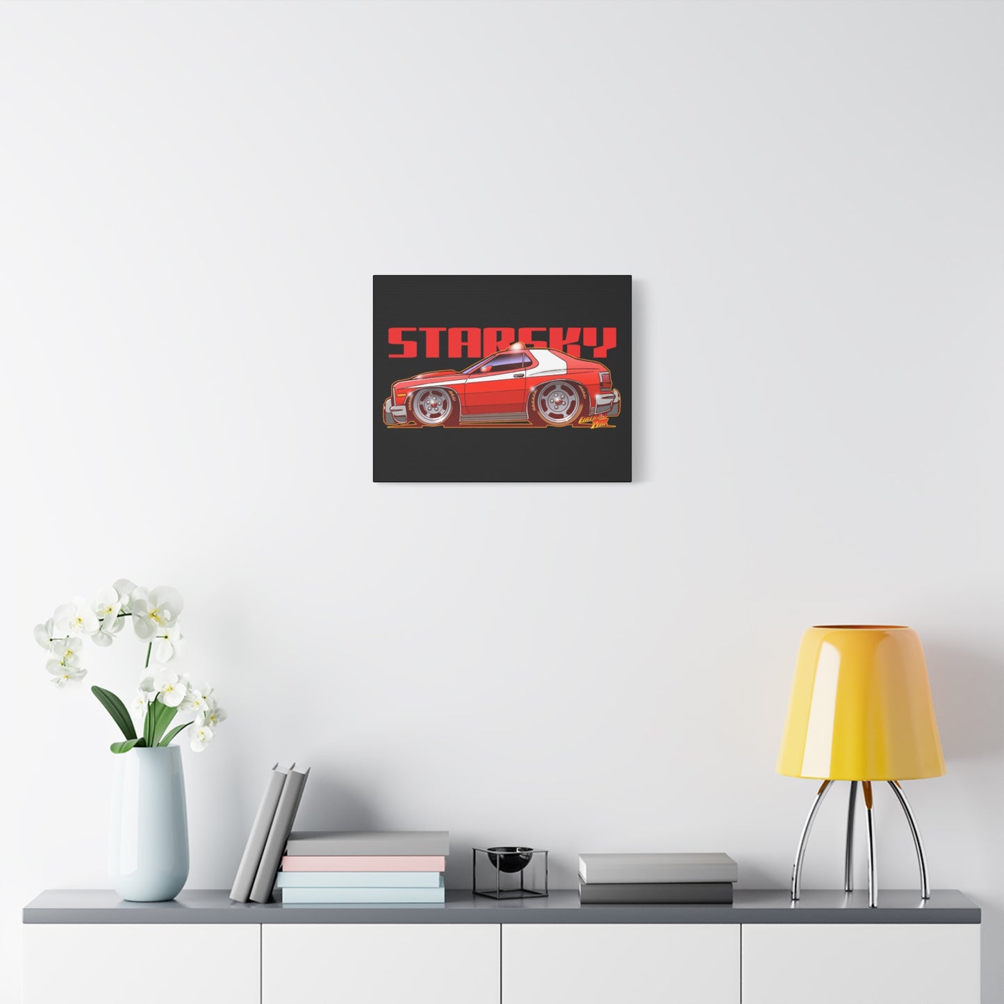 STARSKY Torino Fireball Canvas Art Print - 11x14