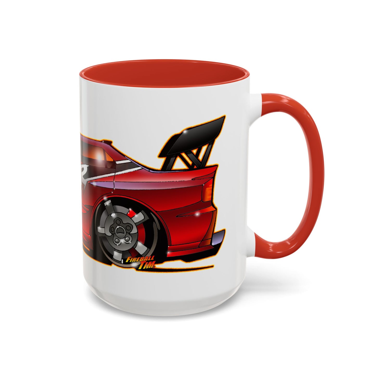 FAST AND FURIOUS MITSUBISHI LANCER EVOLUTION Concept Art Coffee Mug 2 Sizes-Mug-Fireball Tim Garage