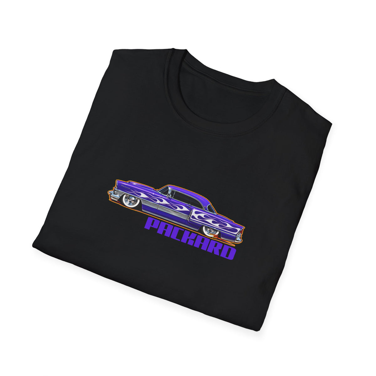 PACKARD 1955 Kustom Four Hundred Collectible Fireball Art TeeShirt