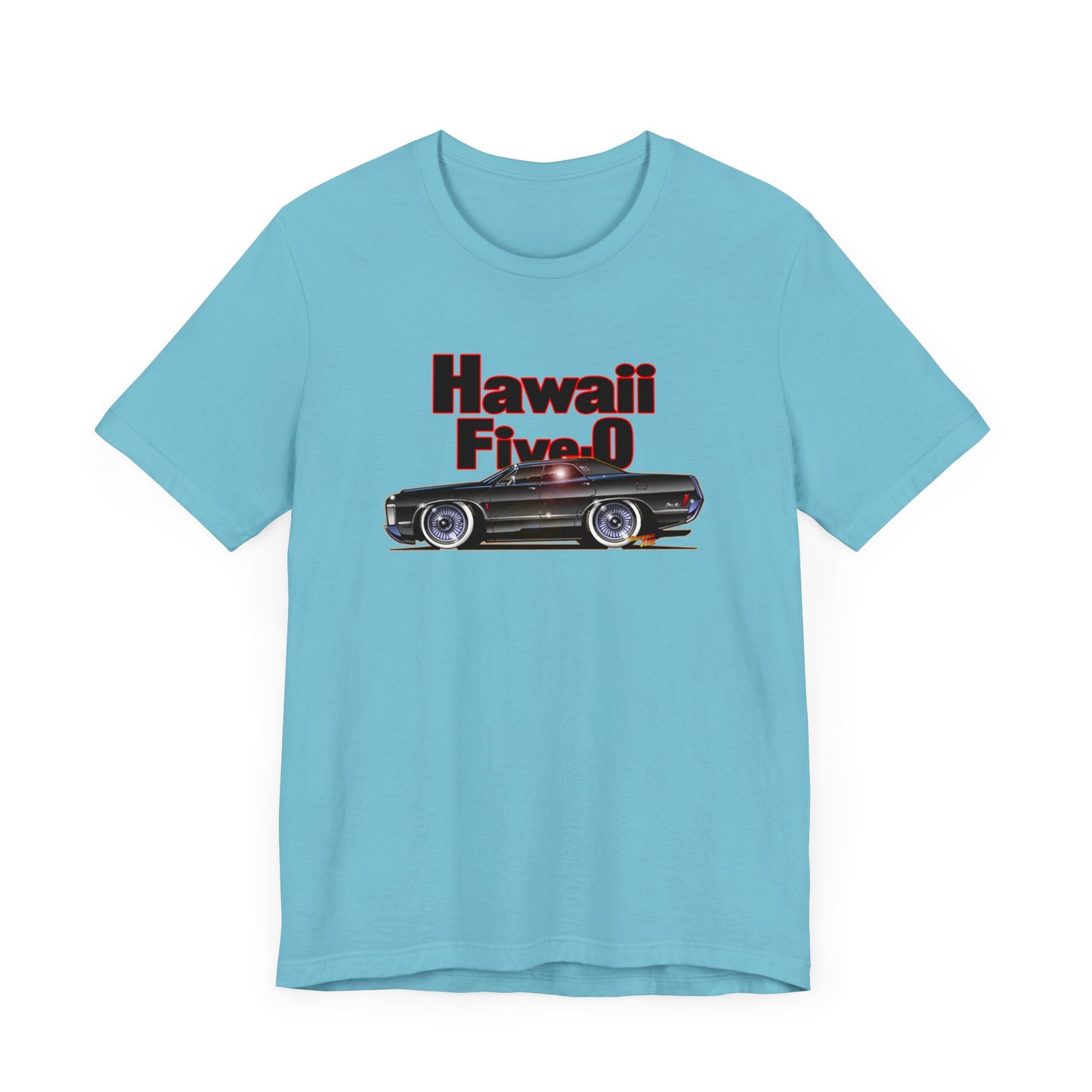 HAWAII 5-O Concept Art McGarrett Mercury Park Lane Short Sleeve Tee 11 Colors