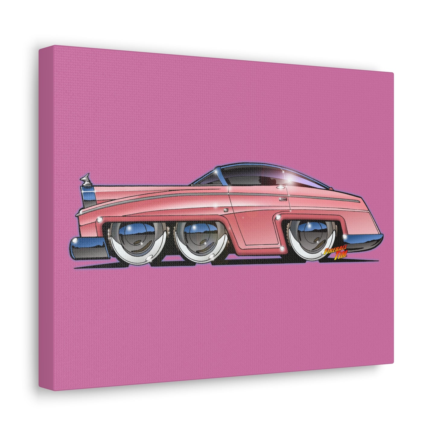 LADY PENELOPE FAB 1 Thunderbirds TV Car Canvas Gallery Art Print 11x14