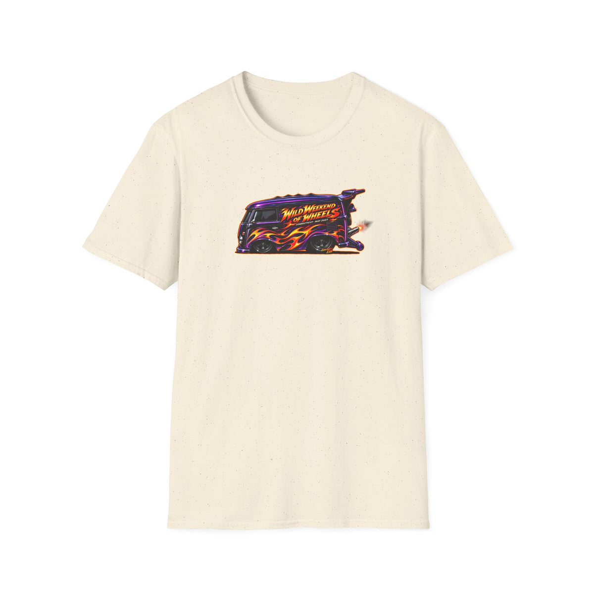 HOT WHEELS Kombi Bus Collectible Fireball Art TeeShirt