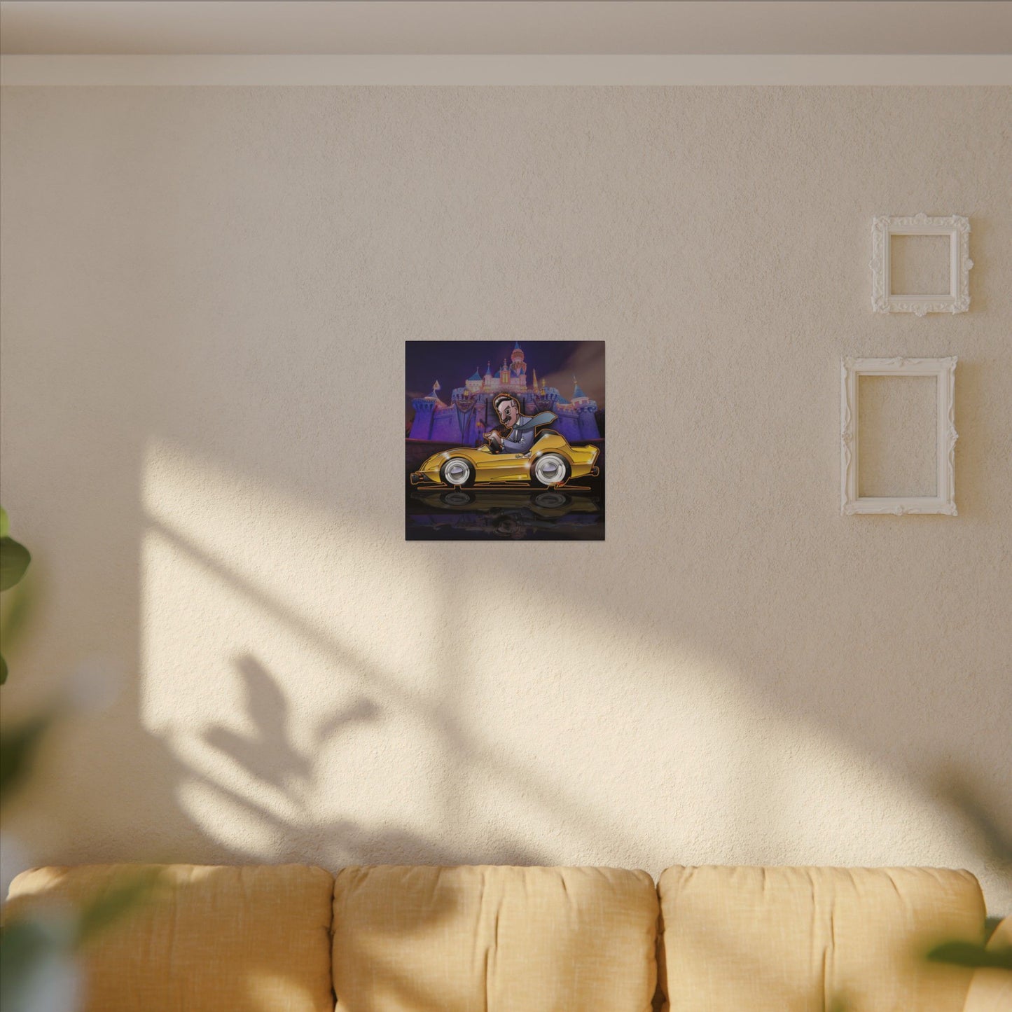 AUTOPIA CLASSIC Walt Disney Fireball Art Canvas Print