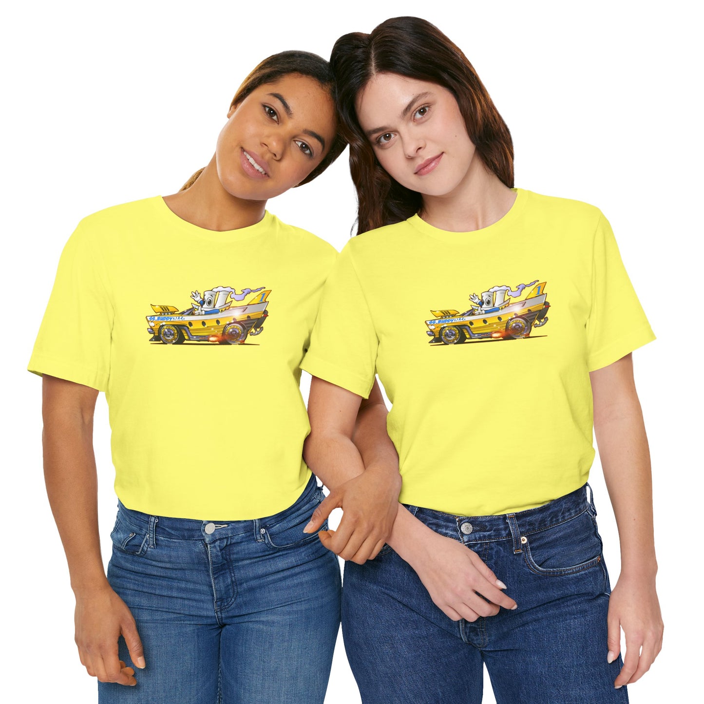 BUDDY CRUISE BUDDYMOBILE Custom Car Art Short Sleeve Tee in 17 Colors