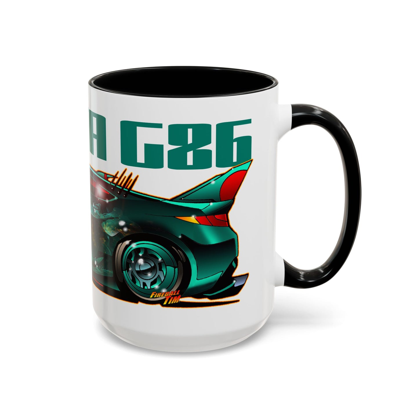 TOYOTA JDM G86 Bake Neko Collectible Coffee Art Mug - 2 Sizes
