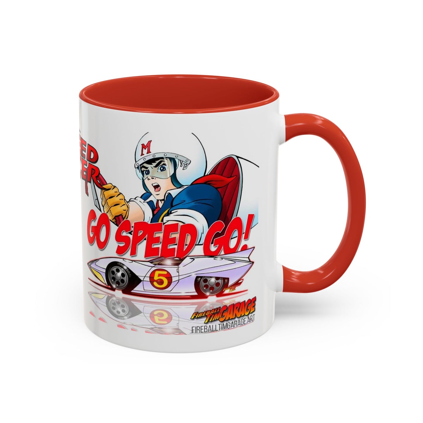 SPEED RACER Cartoon TV Show Garage Coffee Mug 2 Sizes