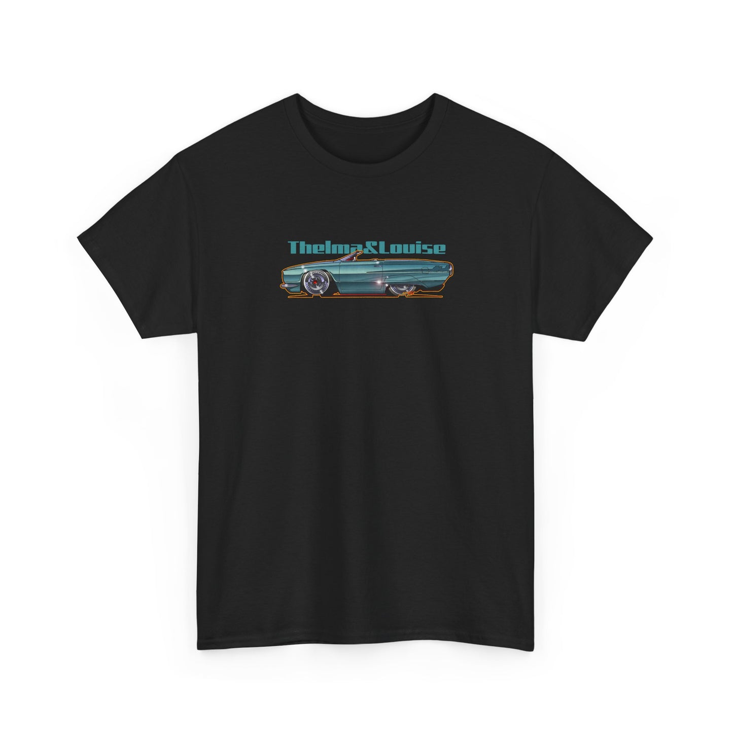 THELMA & LOUISE 1966 Ford Thunderbird Heavy Cotton Tee - Multiple Sizes