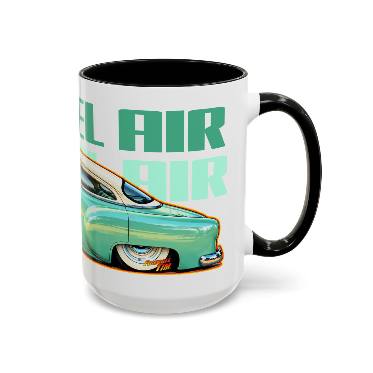 CHEVROLET BEL AIR 1953 Collectible Fireball Art Coffee Mug - 2 Sizes