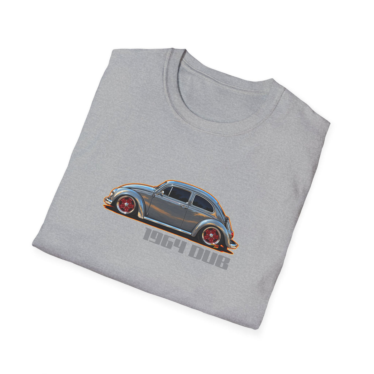 KUSTOM 1964 VW BUG Collectible Fireball Art TeeShirt