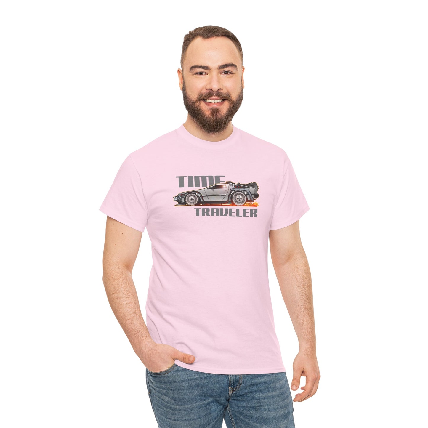 BACK to the FUTURE Delorean Time Traveler Tee Shirt