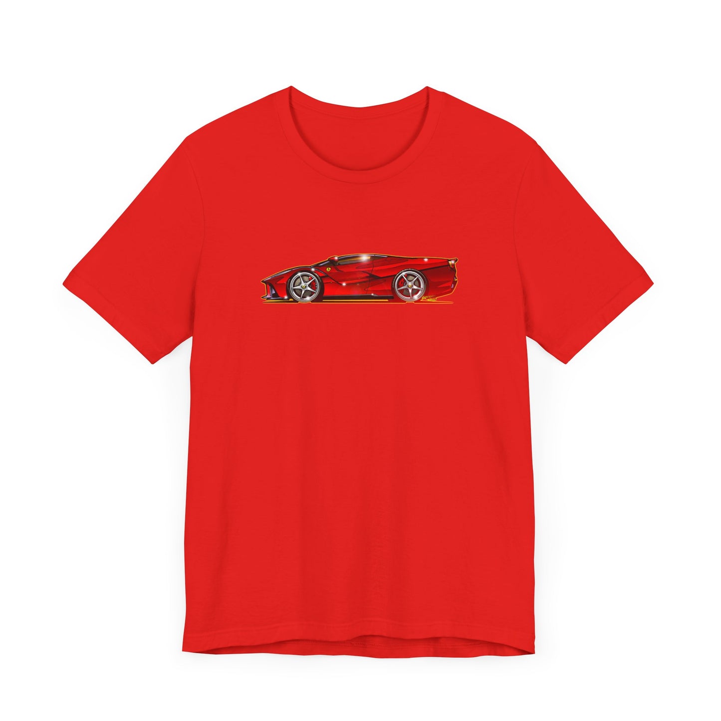 FERRARI LA FERRARI APERTA Concept Art Short Sleeve Tee 9 Colors