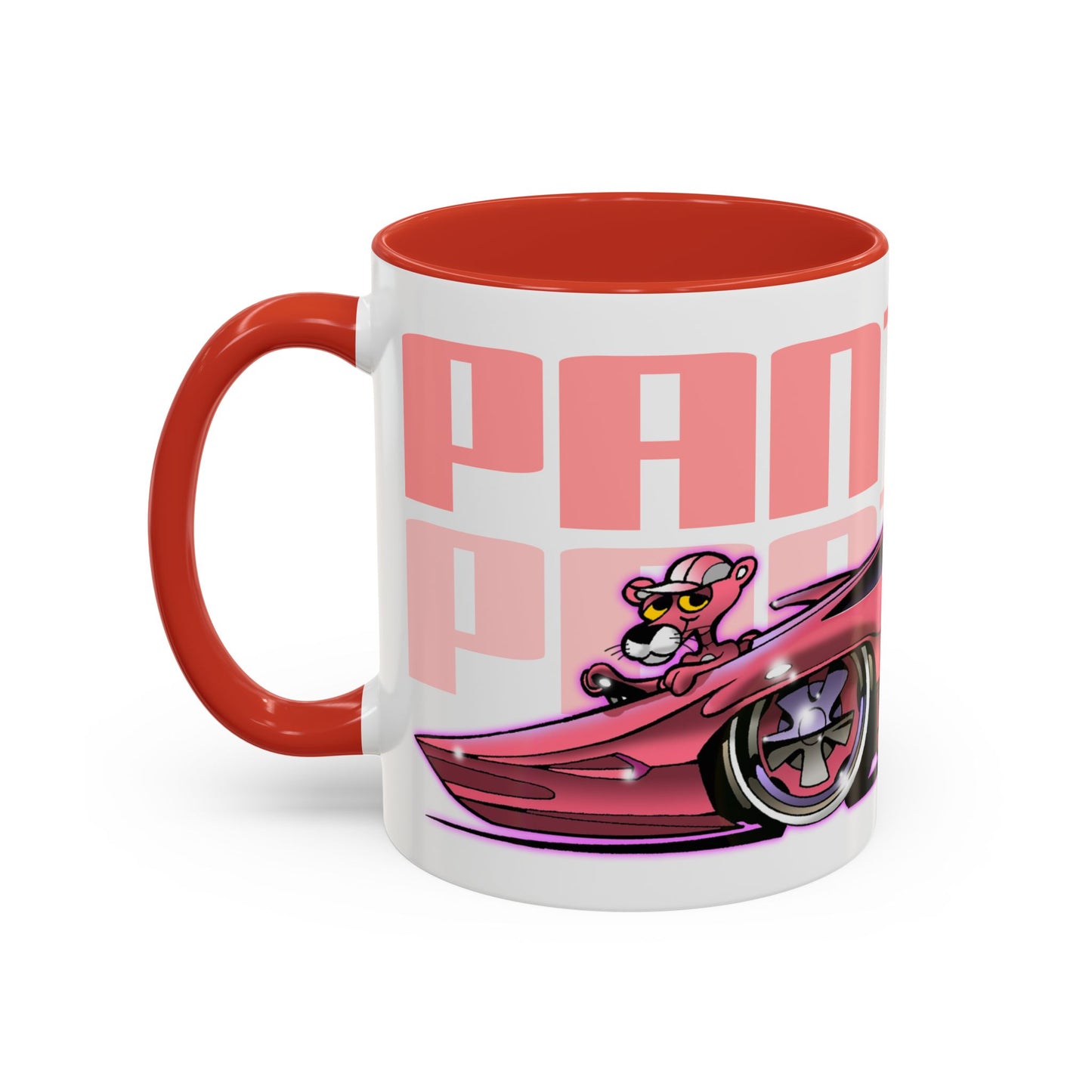PINK PANTHER PANTHERMOBILE Collectible Coffee Art Mug - 2 Sizes