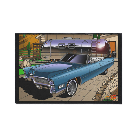 CADILLAC 1968 VINTAGE Airstream Heavy Duty Floor Mat 24x36