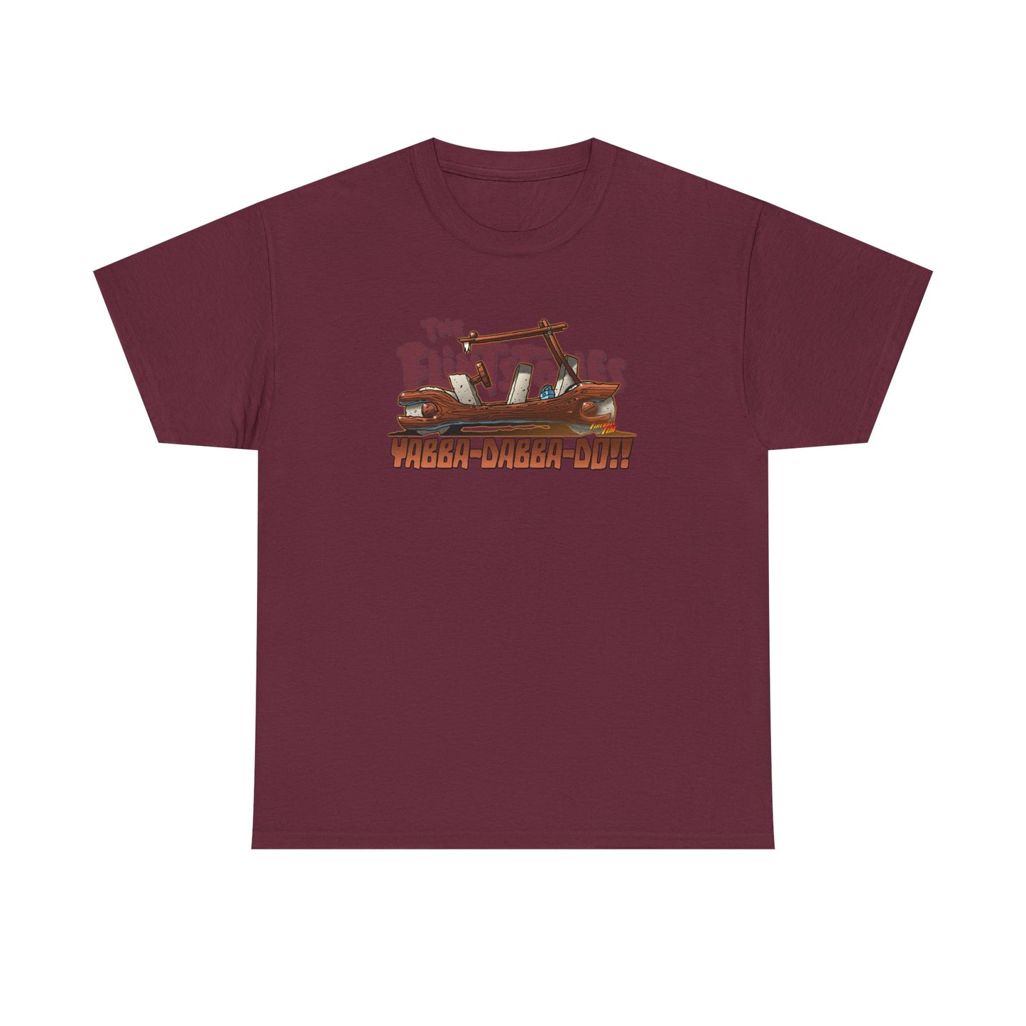 THE FLINTSTONES Cartoon Bedrock Roadster Tee Shirt 12 Colors