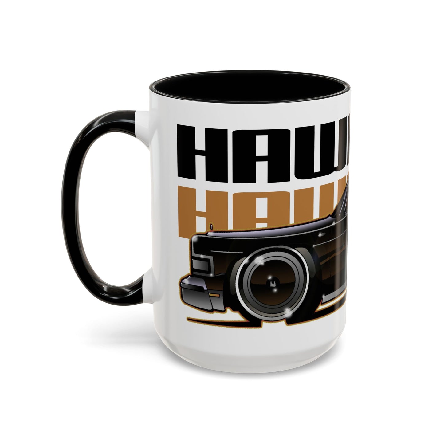 HAWAII 5-O 1974 MERCURY MARQUIS BROUGHAM Fireball Art Coffee Mug - 2 Sizes