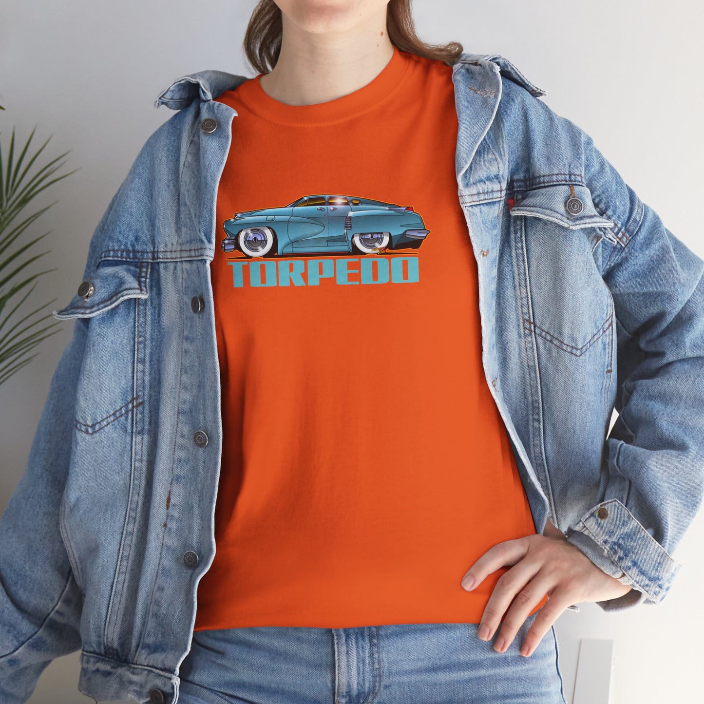 TUCKER TORPEDO 48 Collectible Fireball Art Cotton Tees