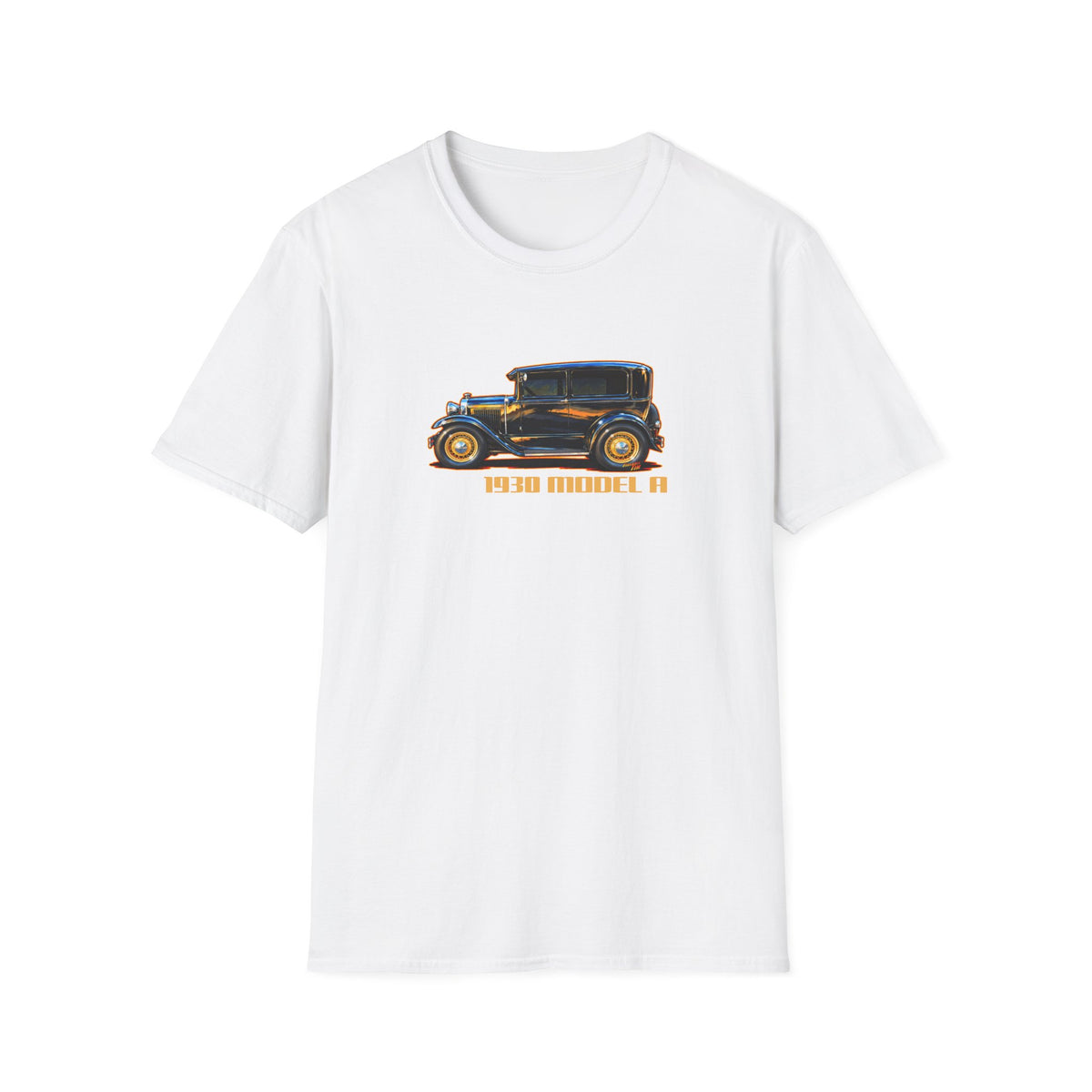 FORD MODEL A 1930 Vintage Collectible Fireball Art TeeShirt