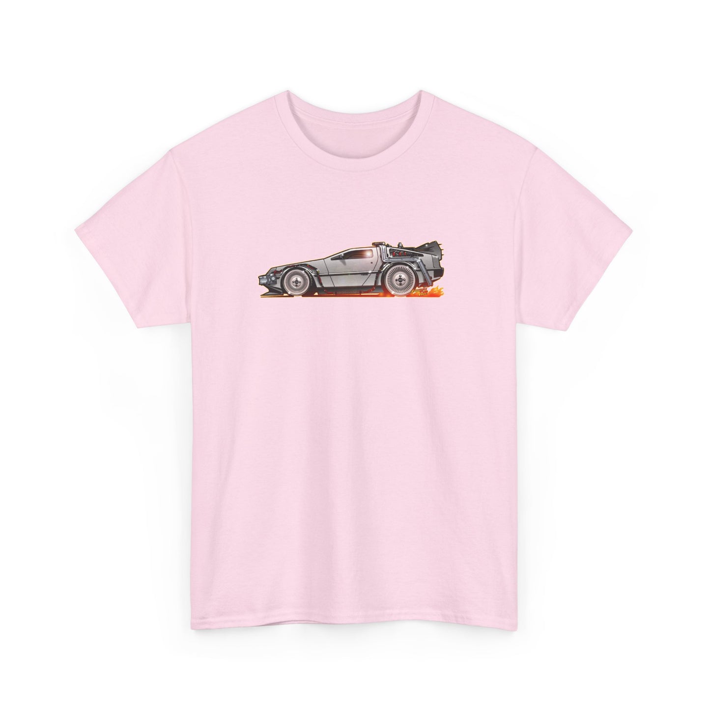 BACK TO THE FUTURE DELOREAN Time Machine Concept Art Tee Shirt 11 Colors