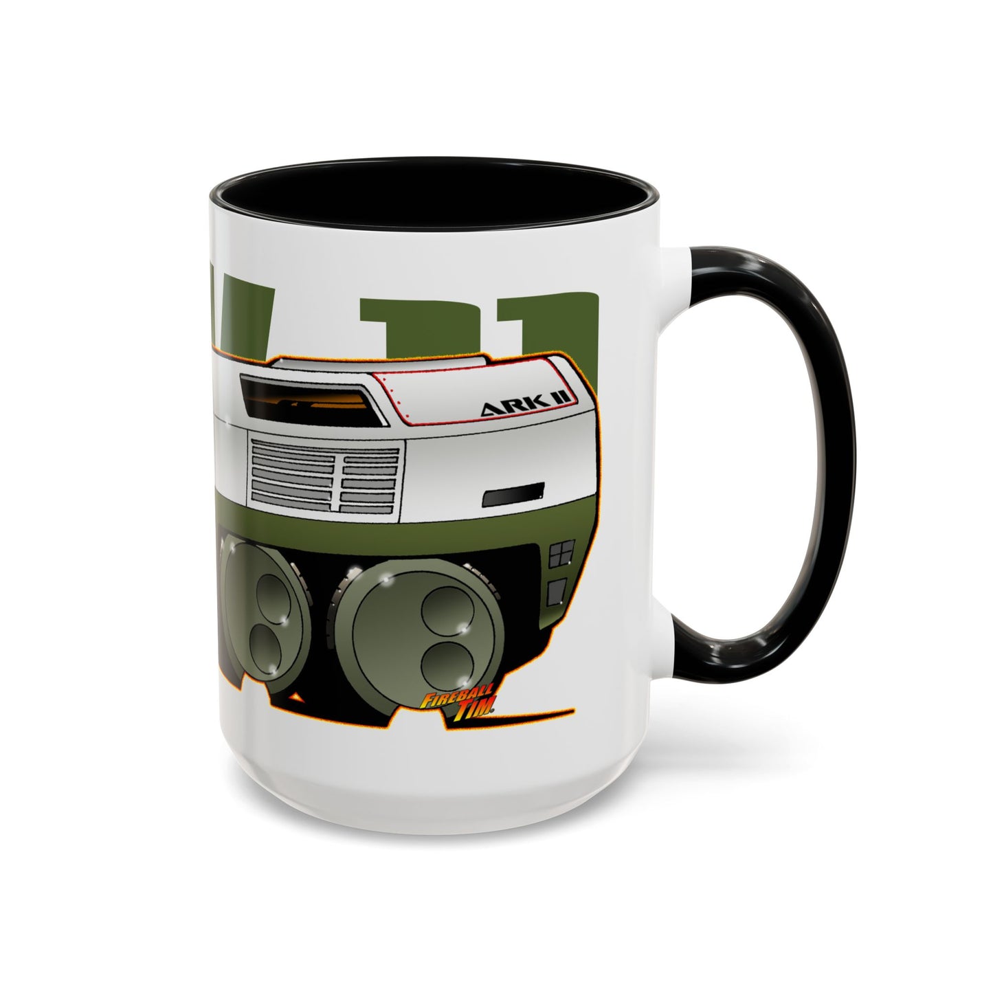 ARK II TV Car Collectible Coffee Art Mug 2 Sizes