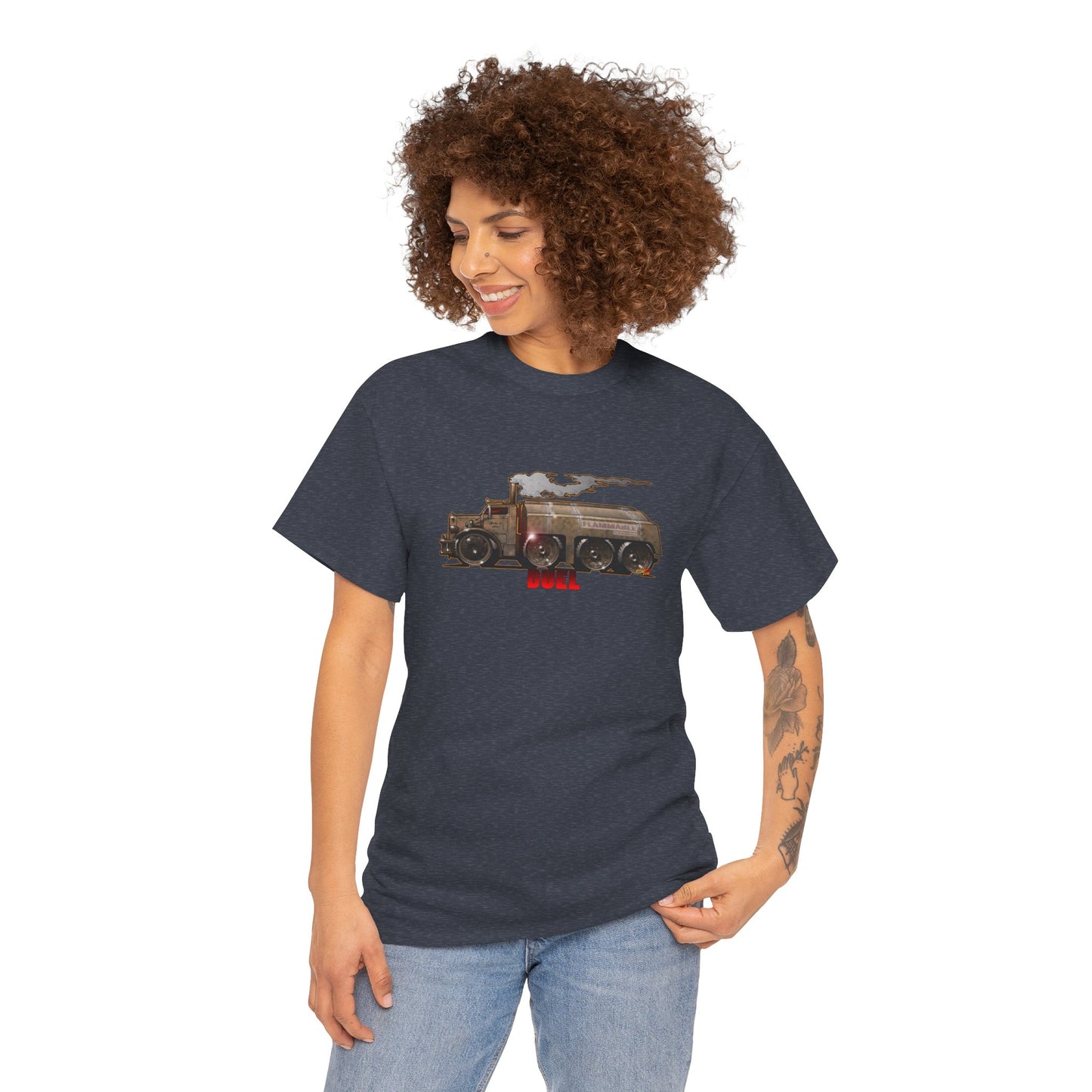 DUEL Movie Truck Concept Art Heavy Cotton Tee 13 Colors