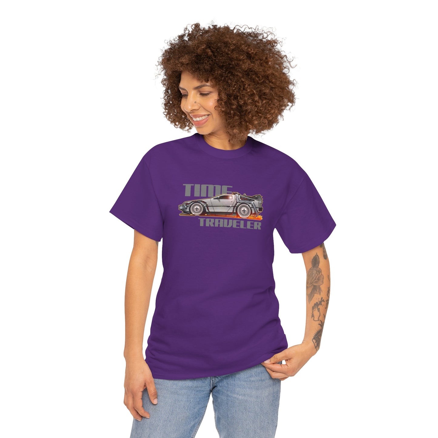 BACK to the FUTURE Delorean Time Traveler Tee Shirt