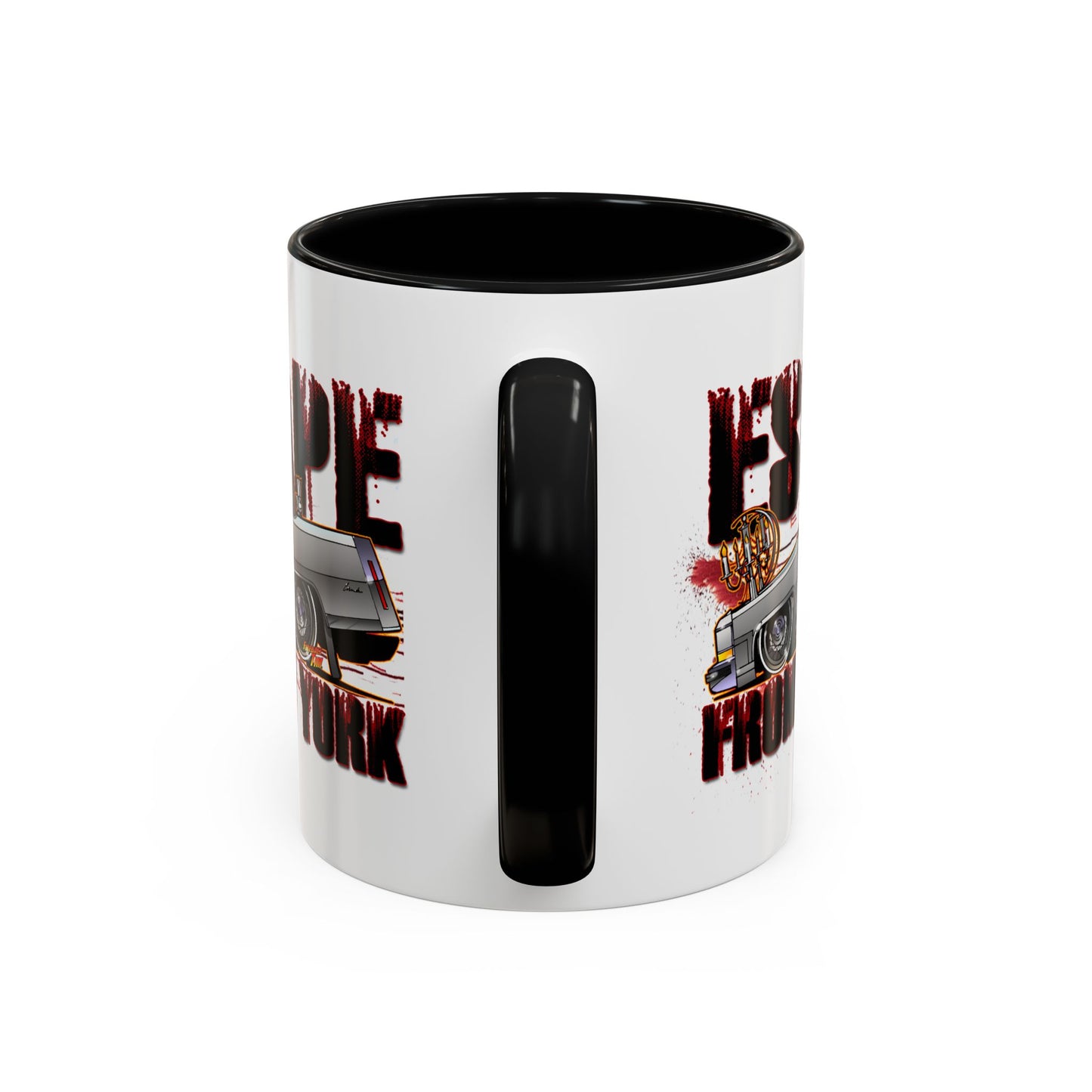 ESCAPE FROM NEW YORK Duke Cadillac Concept Art Coffee Mug 2 Sizes-Mug-Fireball Tim Garage