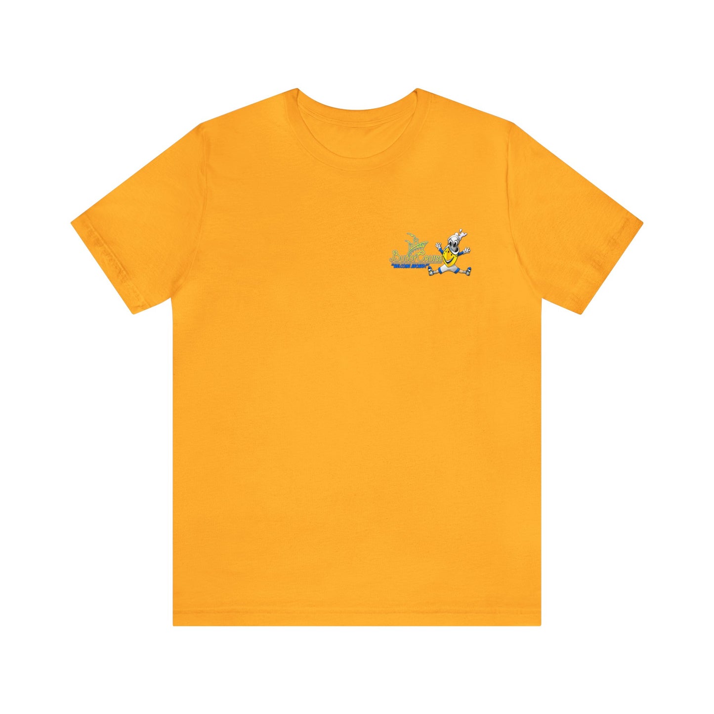 BUDDY CRUISE Unisex Jersey Short Sleeve Tee in 9 Colors