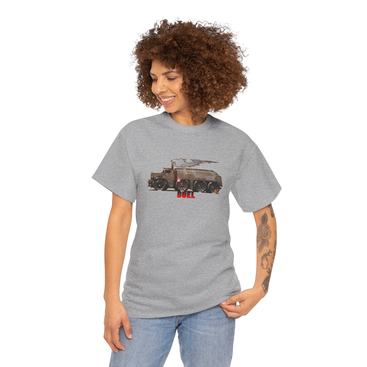 DUEL Movie Truck Concept Art Heavy Cotton Tee 13 Colors