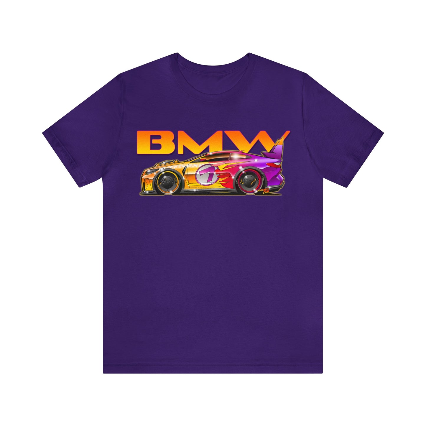 BMW M4 COUPE 2024 Jersey Short Sleeve Tee