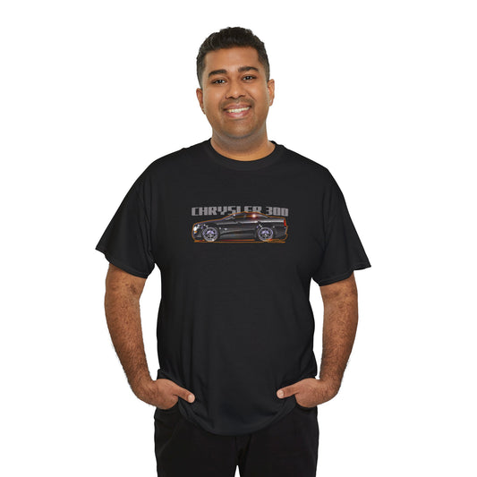 CHRYSLER 300 Fireball Art Collectible Heavy Cotton Tee - Multiple Colors