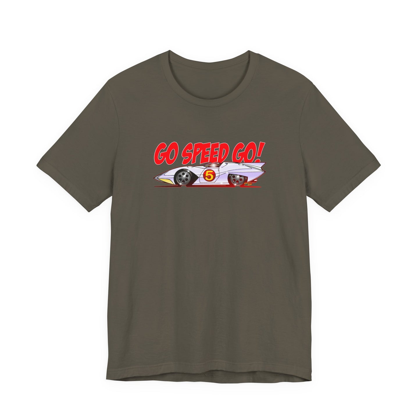 SPEED RACER MACH 5 Short Sleeve Tee Shirt - Multiple Colors