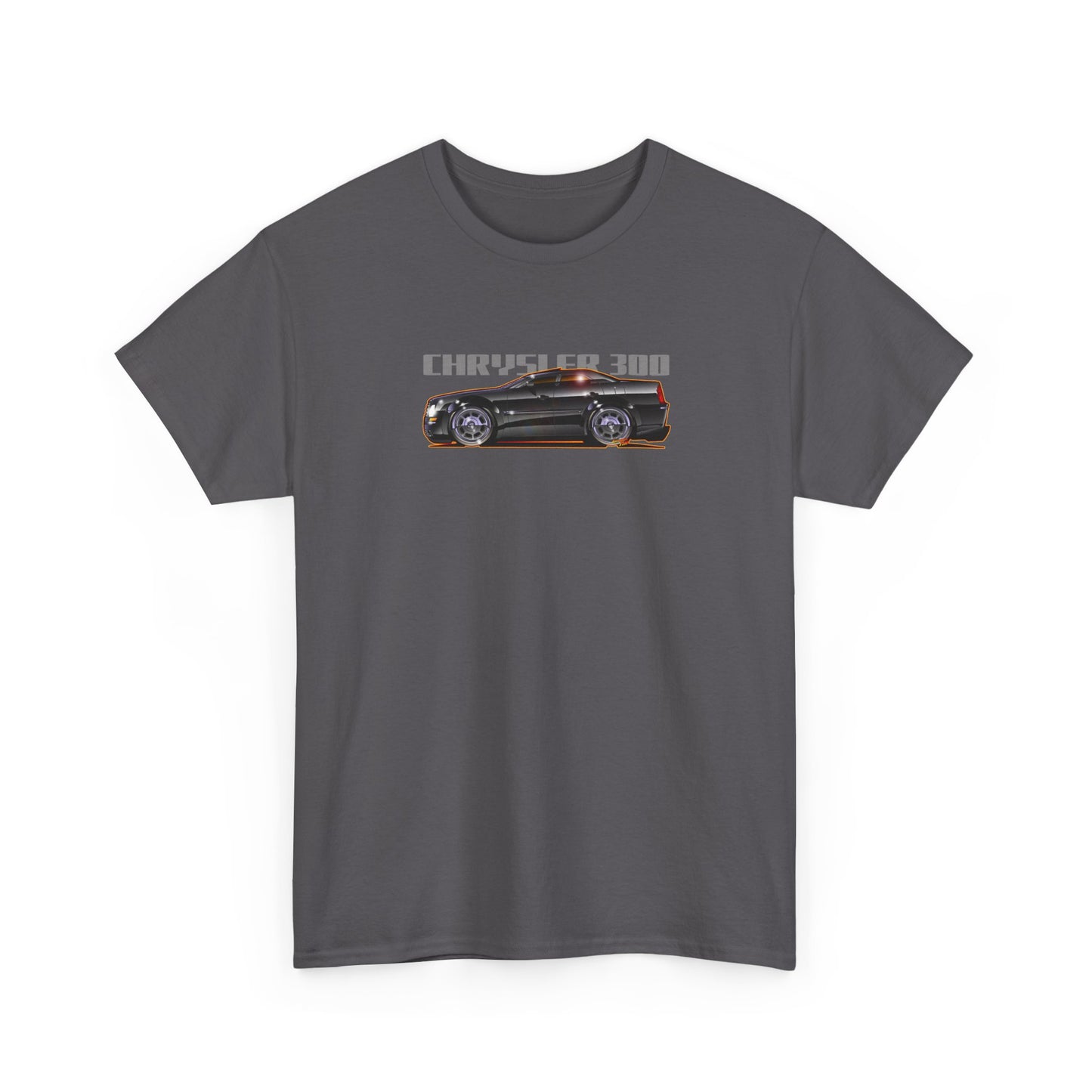 CHRYSLER 300 Fireball Art Collectible Heavy Cotton Tee - Multiple Colors
