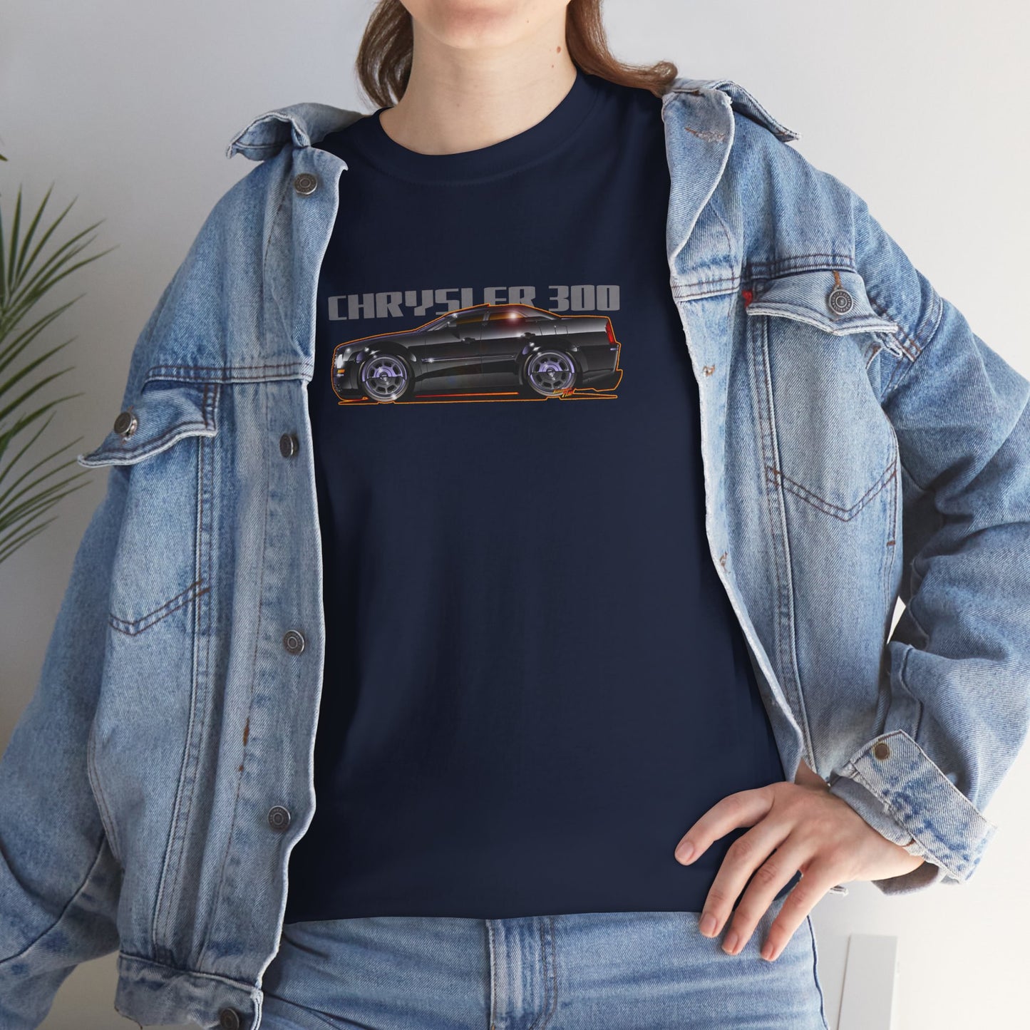 CHRYSLER 300 Fireball Art Collectible Heavy Cotton Tee - Multiple Colors