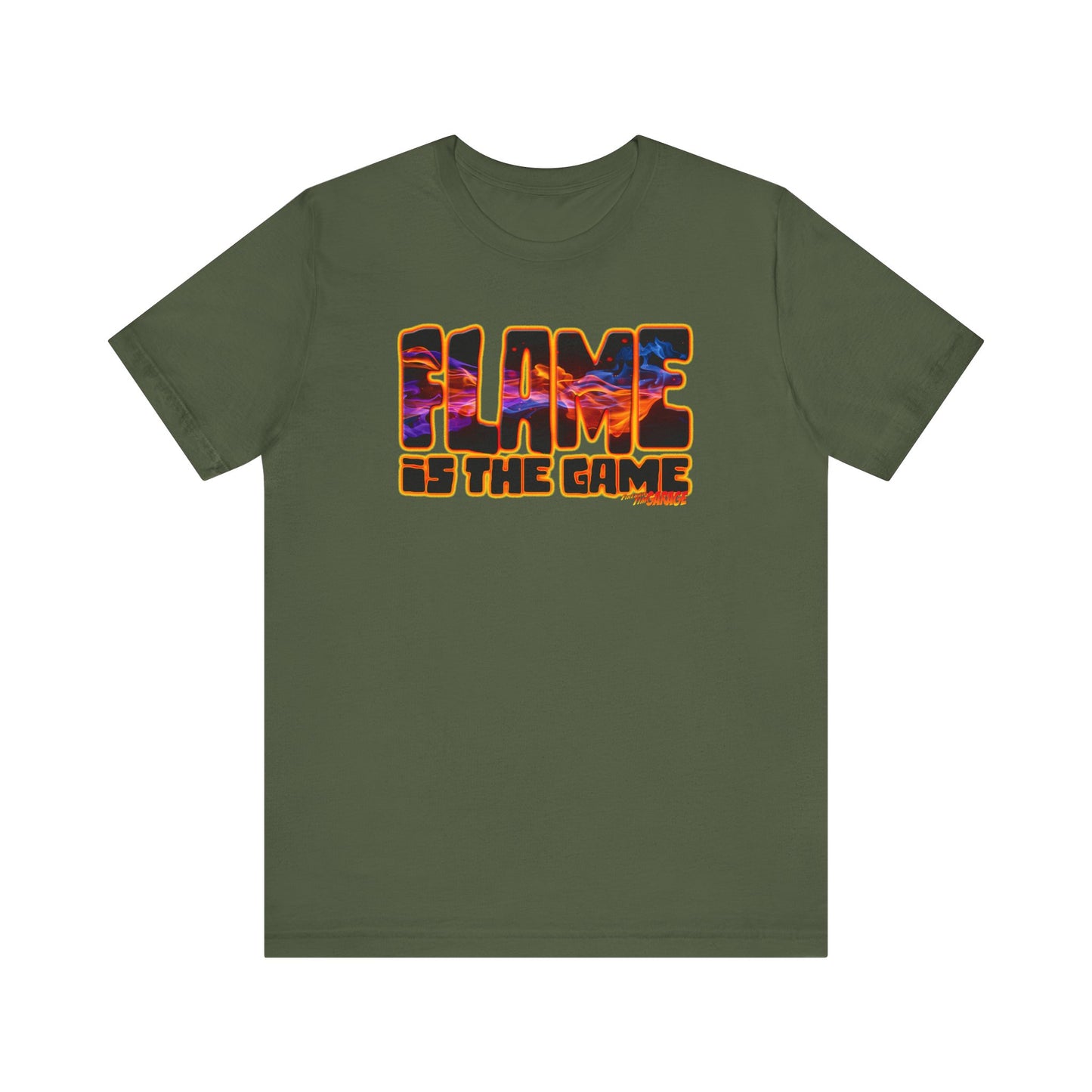 FLAME IS THE GAME Fireball Tim Garage Official Short Sleeve Tee 13 Colors