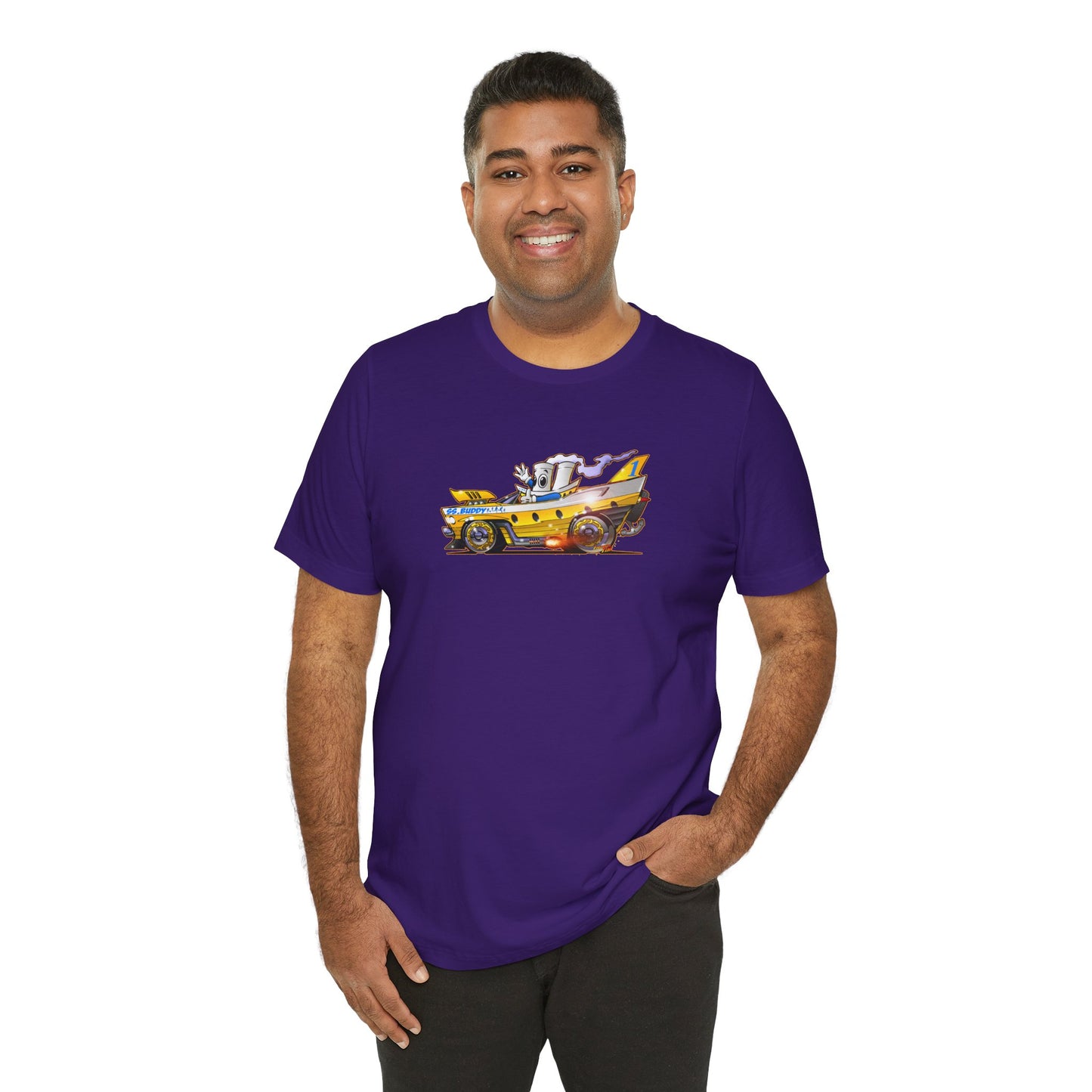 BUDDY CRUISE BUDDYMOBILE Custom Car Art Short Sleeve Tee in 17 Colors